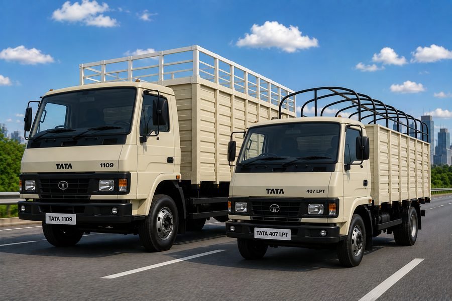 Tata medium truck used for regional FTL and part loads